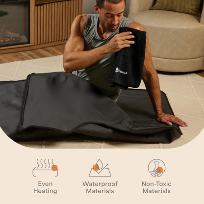 Infrared Sauna Blanket with Low EMF & 9 Temperature Levels