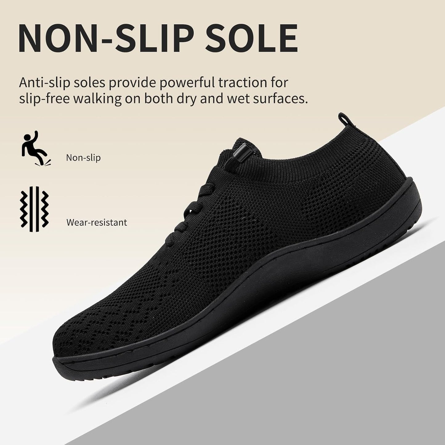 Barefoot Shoes Women Wide Toe Box Minimalist Walking Sneakers