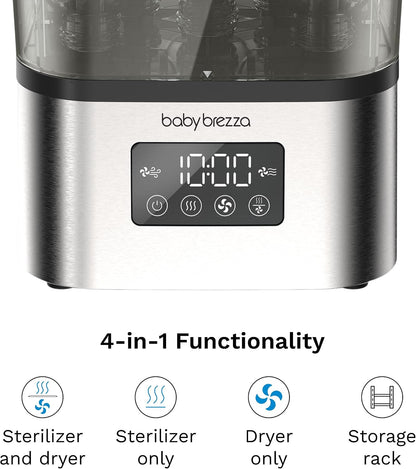 10-Minute Bottle Sterilizer & Dryer - Fits 8 Bottles