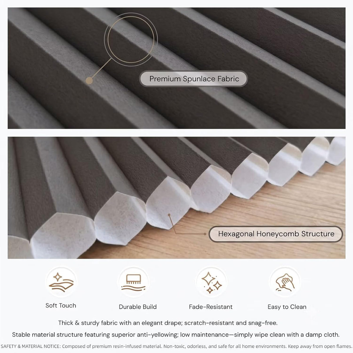 Magnetic Folding Privacy Screen for Shelves & Cabinets
