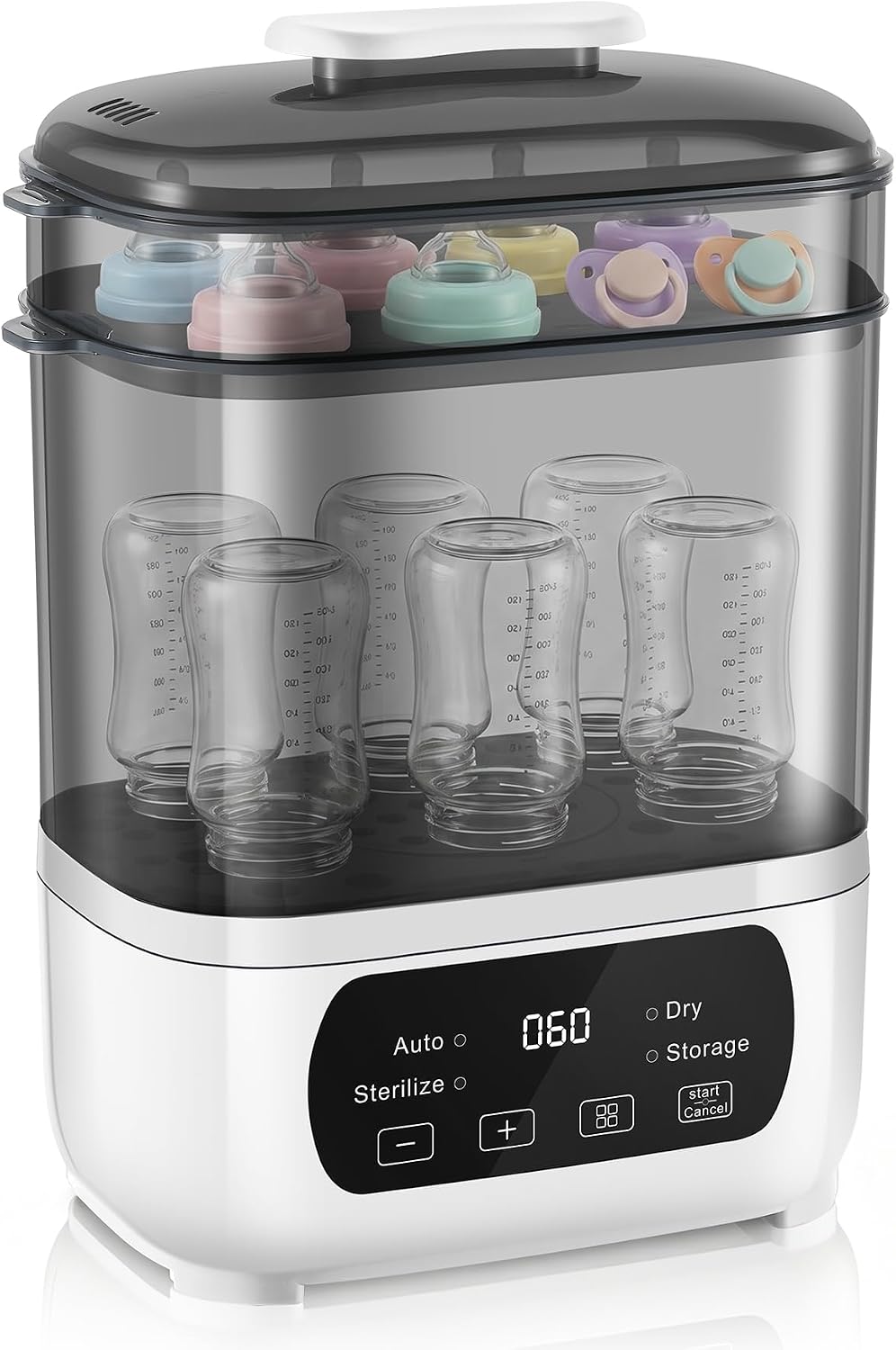 4-in-1 Baby Bottle Steamer & Dryer with Auto Shut-Off