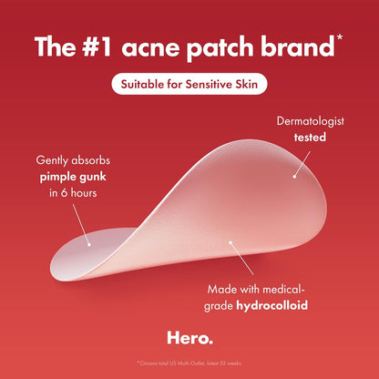 Hydrocolloid Spot Treatment Patches - Vegan & Cruelty-Free