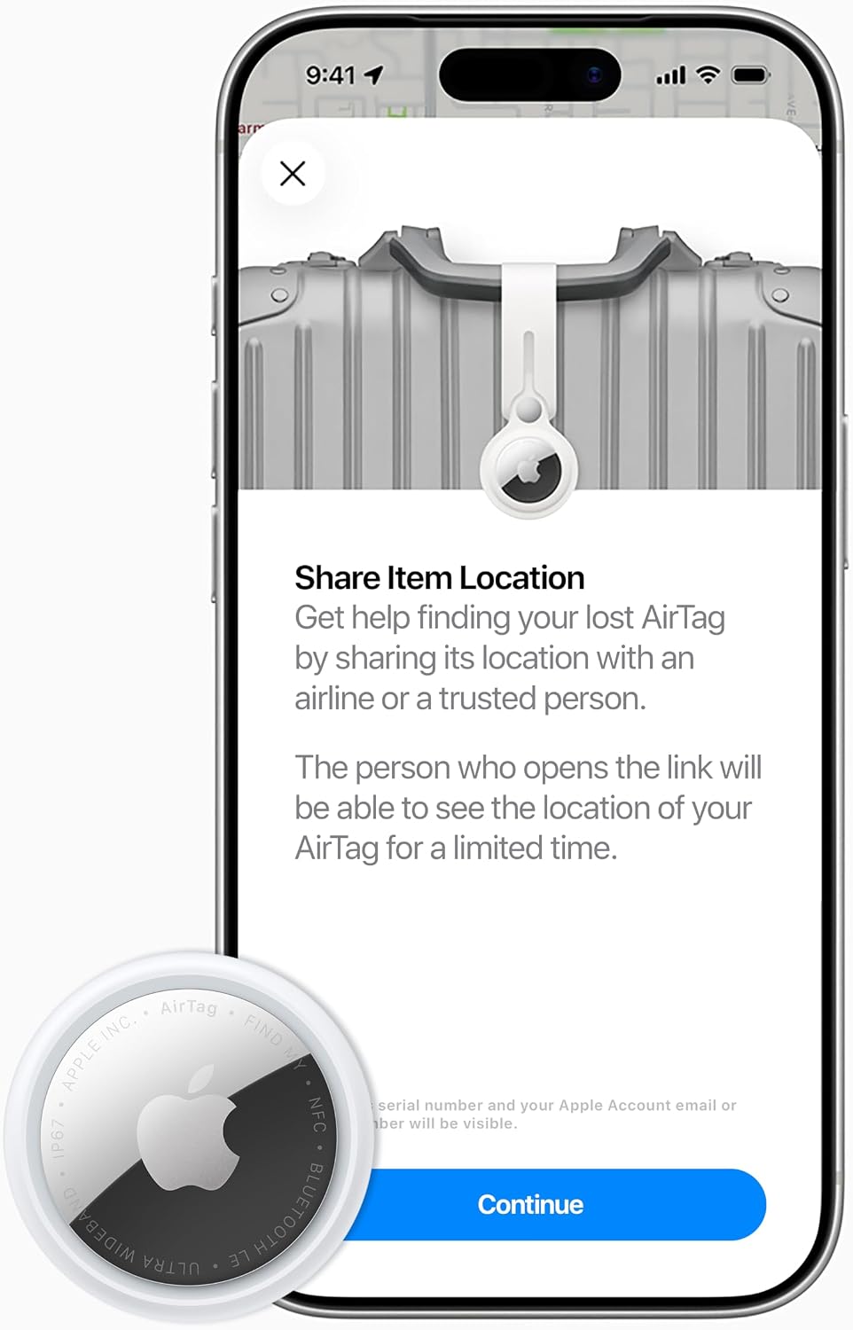 Precision Item Tracker for iPhone & iPad - 4 Pack or Single