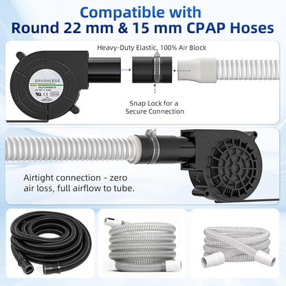 CPAP Cleaning Kit with Hose Dryer & Brush Tool Set