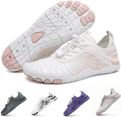 Barefoot Wide Toe Box Shoes – Breathable Athletic Water Shoes