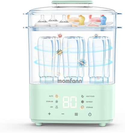Baby Bottle Sterilizer and Dryer with UV Technology