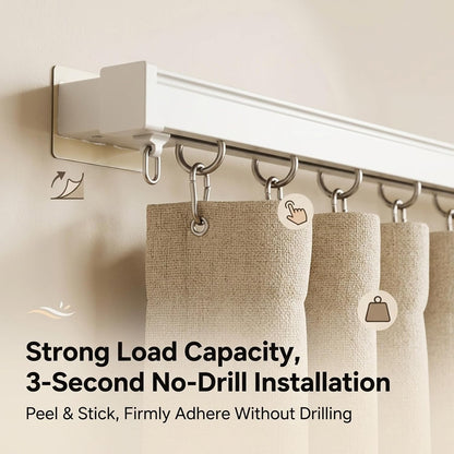 Under Sink Cabinet Curtain | No-Drill Blackout Privacy Shade