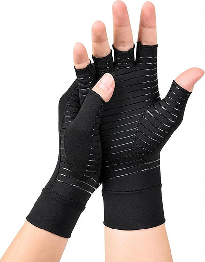 Compression Fingerless Gloves for Hand Support | TheGivenGet