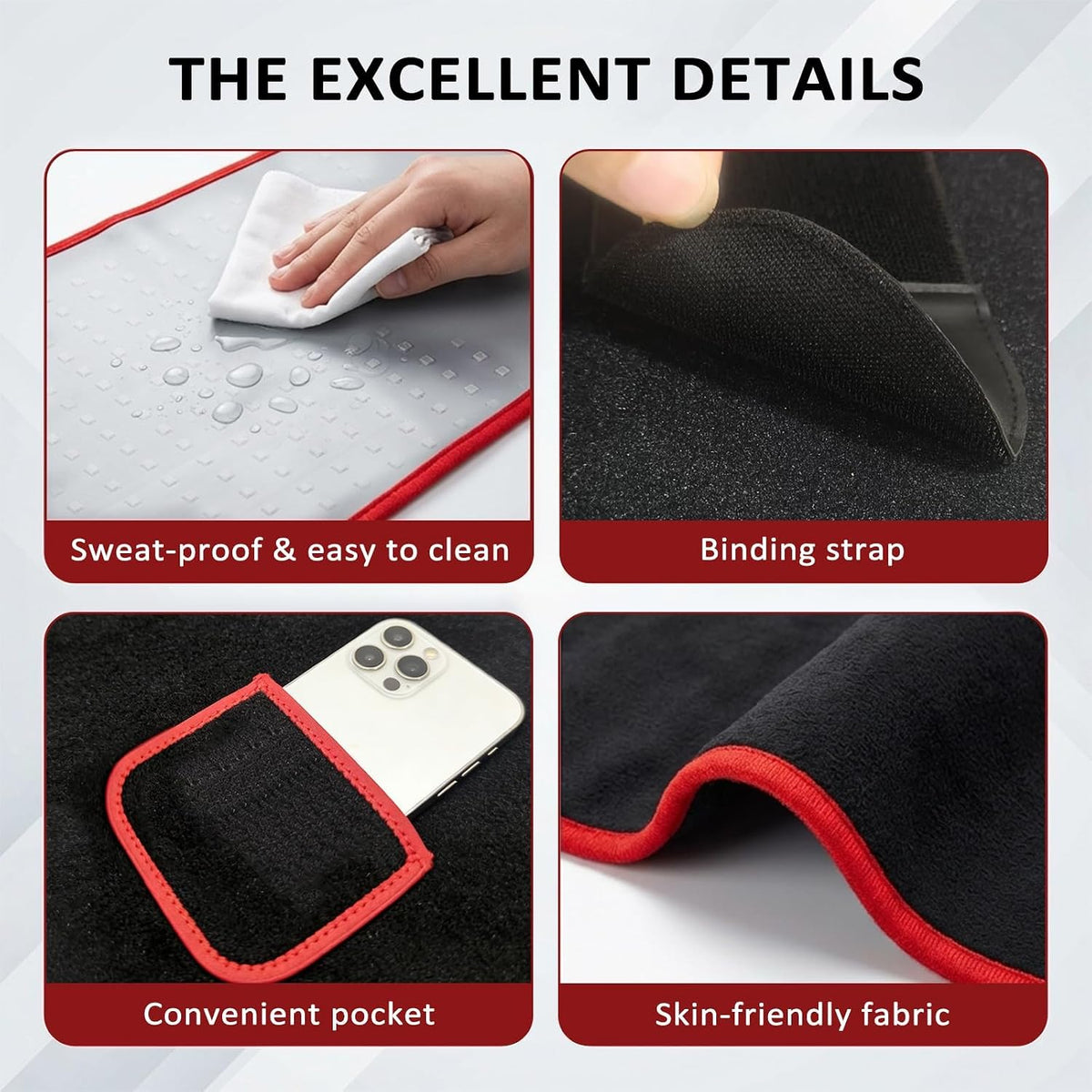 Red Light Therapy Mat 660nm 850nm - 24 & 33 inch Options