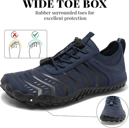 Barefoot Water Shoes - Wide Toe Box Design for Natural Movement