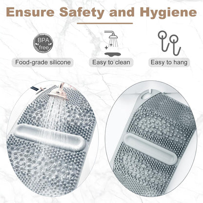 Acupressure Foot Massage Mat with Reflexology Zones & Balls