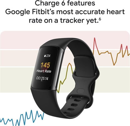 Advanced Fitness Tracker with Google Apps & Heart Rate Monitor