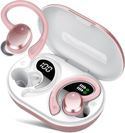 Wireless Sport Earbuds with 68Hr Battery & IPX7 Waterproof