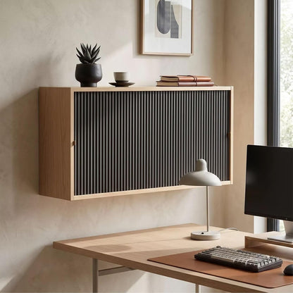 Magnetic Folding Privacy Screen for Shelves & Cabinets