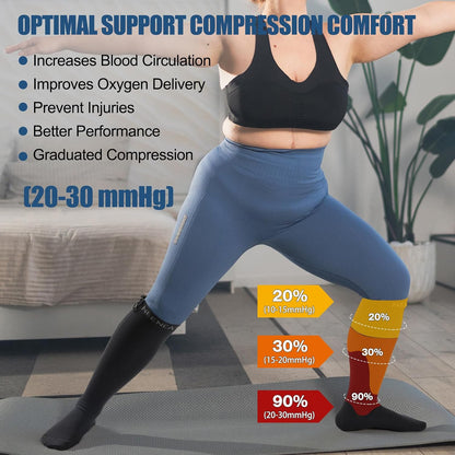 Professional Compression Socks 20-30 mmHg | Women & Men