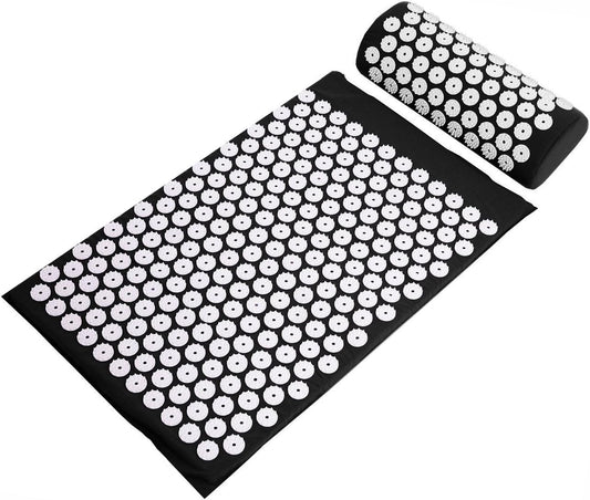 Acupressure Mat & Pillow Set for Muscle Relaxation & Recovery