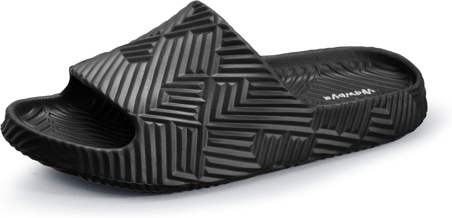 Premium Cloud Comfort Slides – Non-Slip Shower & House Slippers