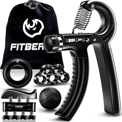 Pro Grip Trainer Kit - 5-Pack Adjustable Hand Strengthener