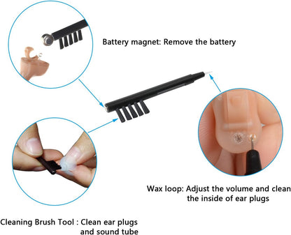 BTE Hearing Aid Accessory Kit – Tubes, Domes & Cleaning Tool
