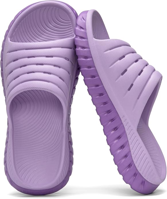 Women's Recovery Slides with Arch Support | Water-Resistant