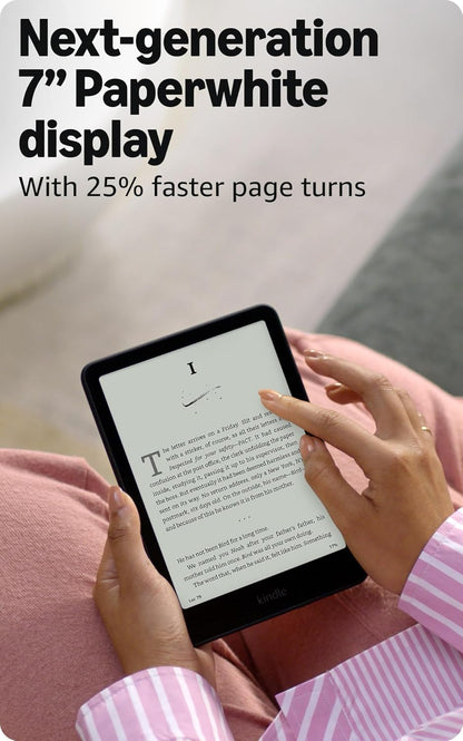 Premium E-Reader 16GB | 7 Inch Glare-Free Display | Weeks Battery
