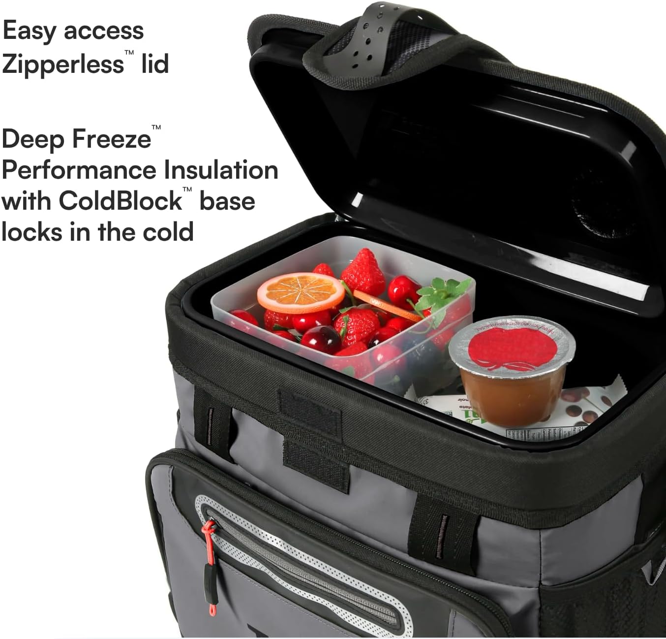 Zipperless Hardbody Cooler - Deep Freeze Insulation Tech
