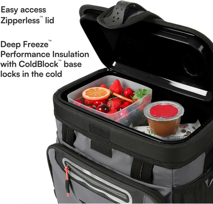 Zipperless Hardbody Cooler - Deep Freeze Insulation Tech