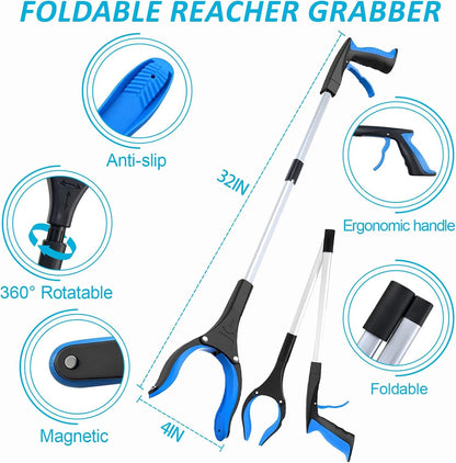 Independence Toolkit – Reacher, Sock Aid, Shoe Horn & More