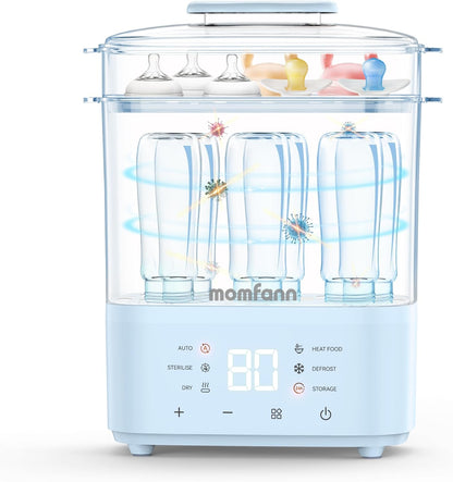 Baby Bottle Sterilizer and Dryer with UV Technology