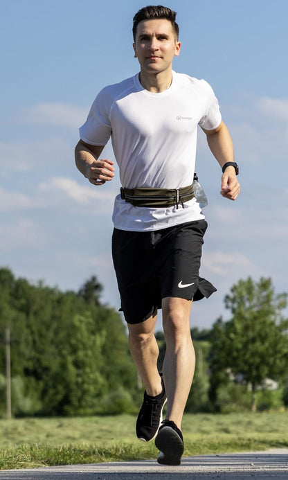 FlexRun Pro Running Belt - Secure Phone & Essentials Pouch