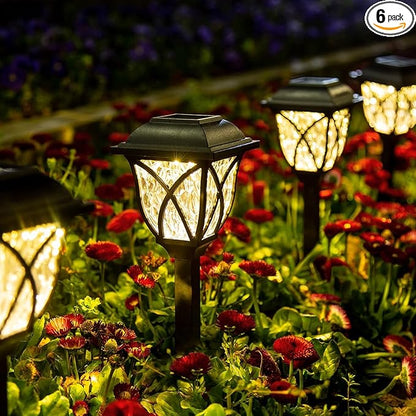 Solar Garden Lights Outdoor Waterproof LED Path Lighting