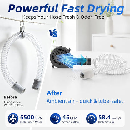 CPAP Cleaning Kit with Hose Dryer & Brush Tool Set