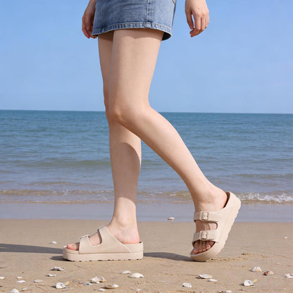 Arch Support Platform Sandals | Lightweight Foam Slides