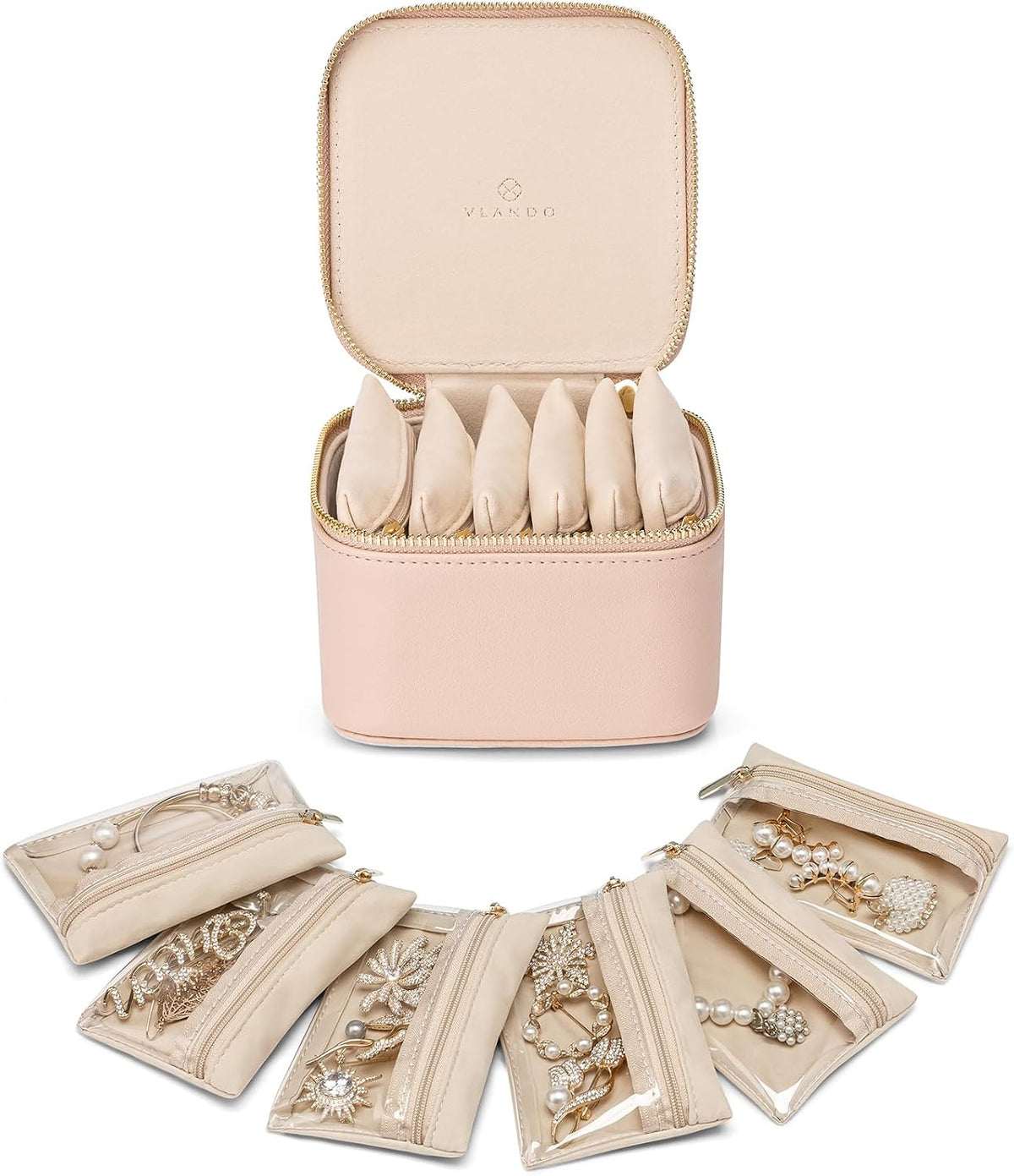 Velvet Jewelry Storage Bags | 6 or 12-Piece Organizer Set