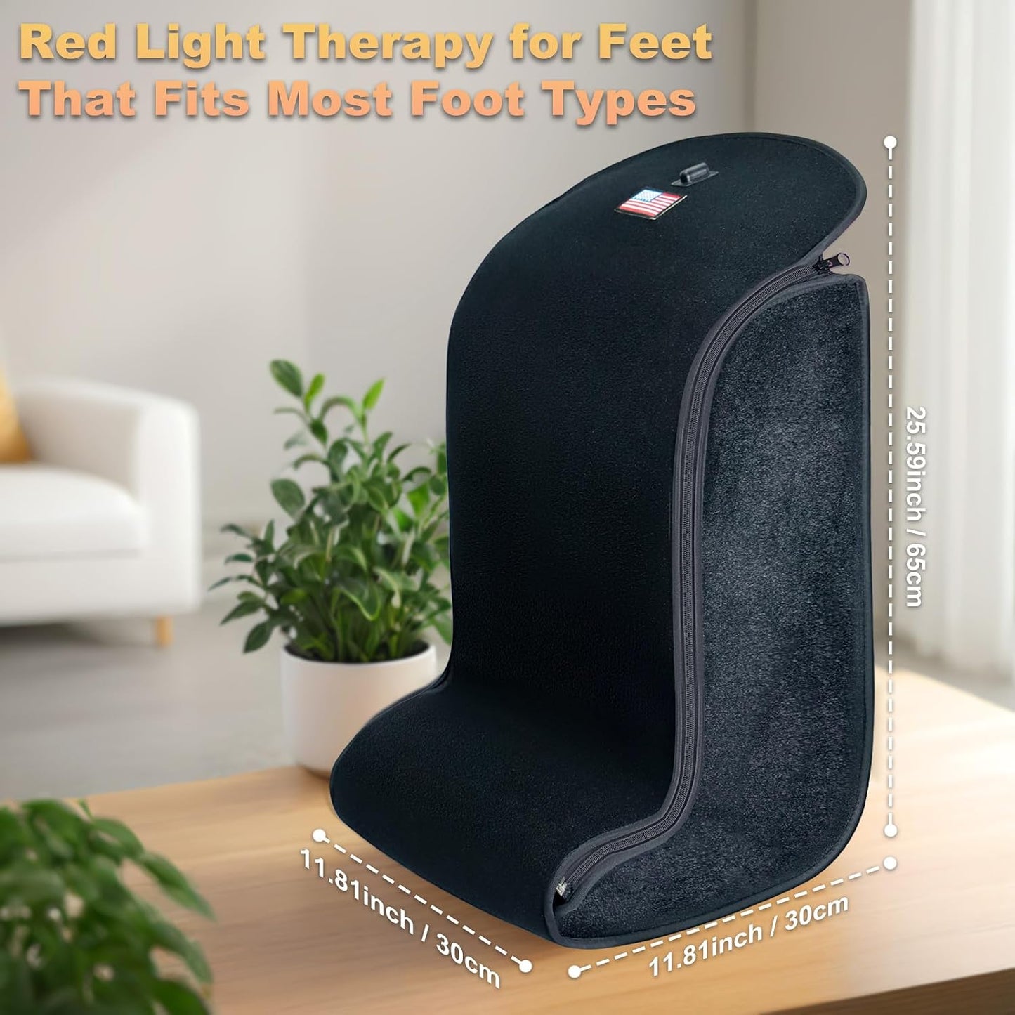 Red Light Therapy Foot & Leg Device | 420 Dual Wavelength LEDs