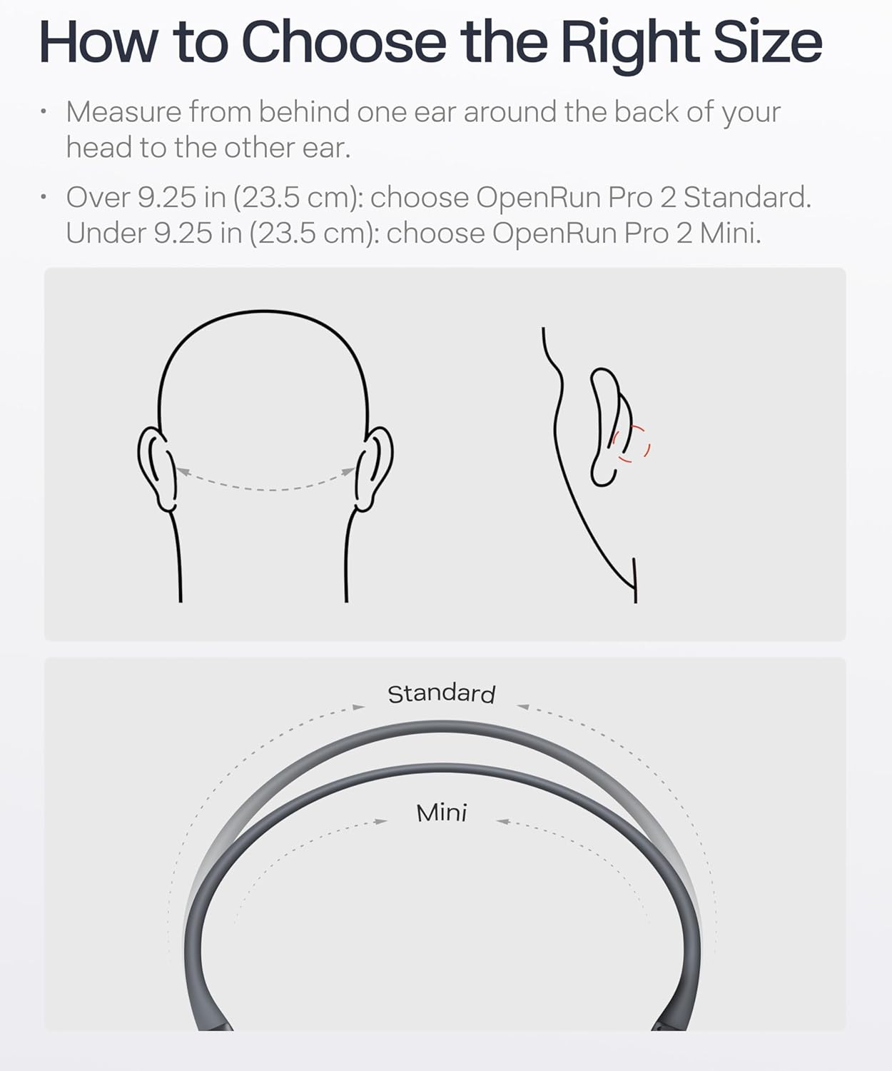 Bone Conduction Open-Ear Wireless Headphones for Running & Sports
