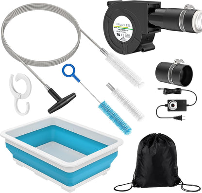 CPAP Cleaning Kit with Hose Dryer & Brush Tool Set