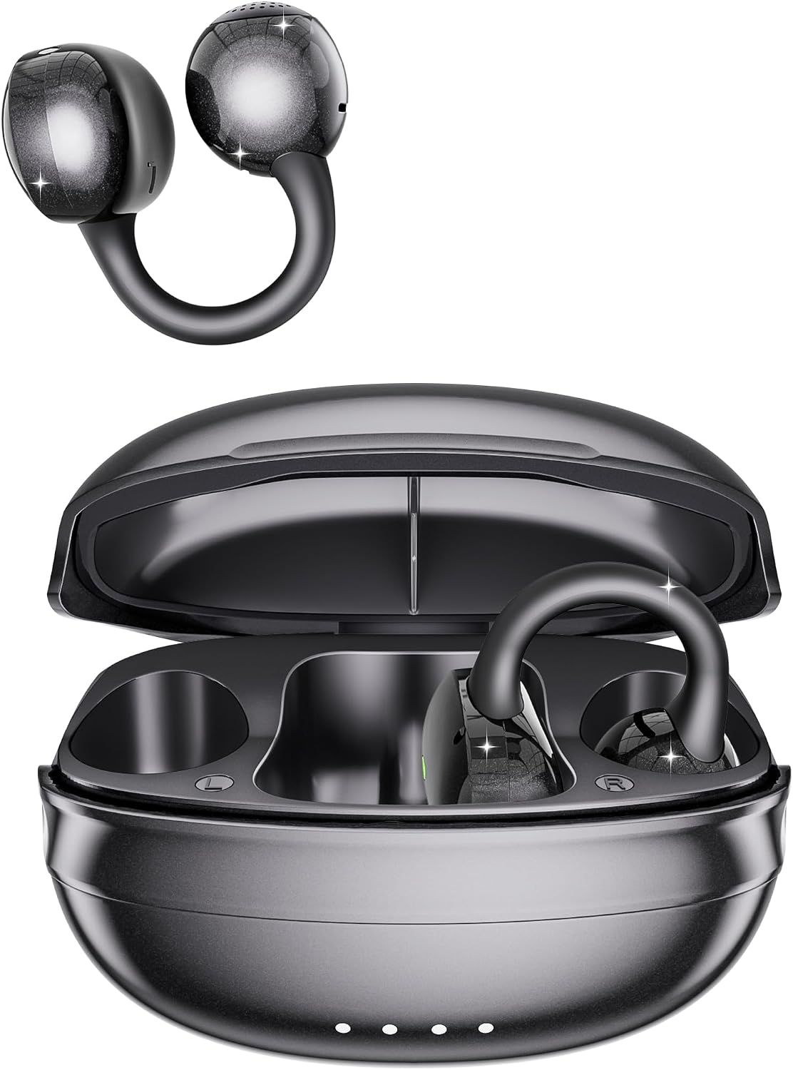 Open Ear Clip-On Wireless Earbuds for Running & Workouts