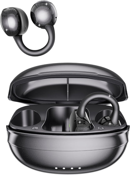 Open Ear Clip-On Wireless Earbuds for Running & Workouts
