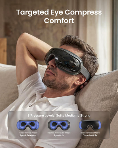 Eye Massager with Heat & Cooling Technology - Premium