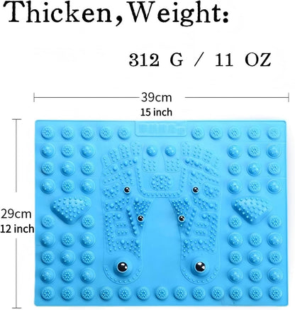 Reflexology Acupressure Foot Massage Mat for Home & Office