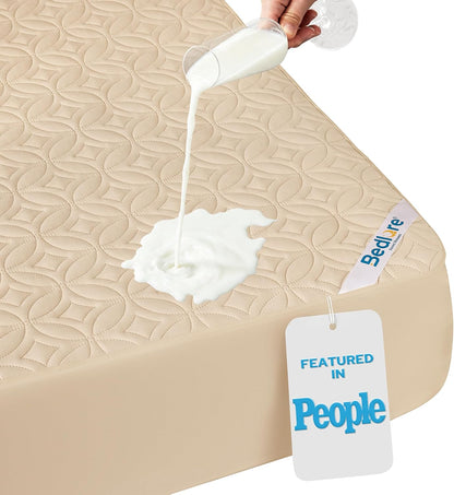 DreamGuard Queen Waterproof Mattress Protector - Silent & Soft