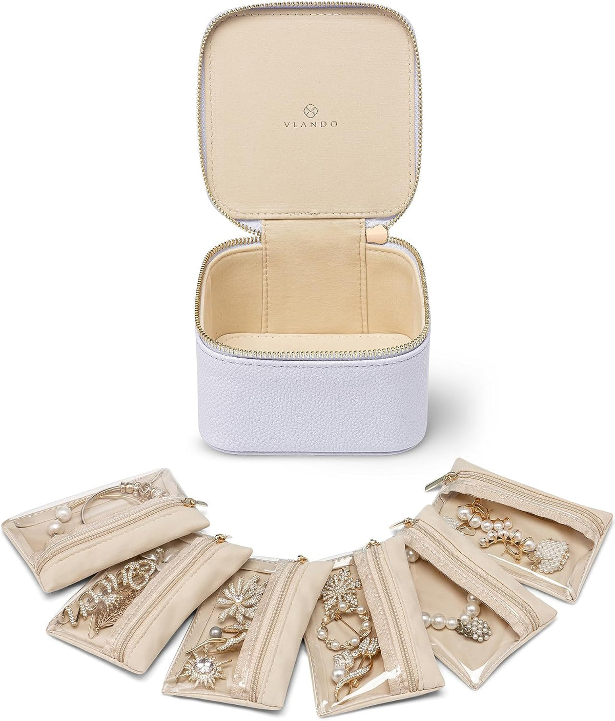 Velvet Jewelry Storage Bags | 6 or 12-Piece Organizer Set