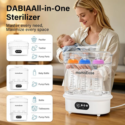 4-in-1 Electric Bottle Sanitizer & Dryer | Fast Sterilization