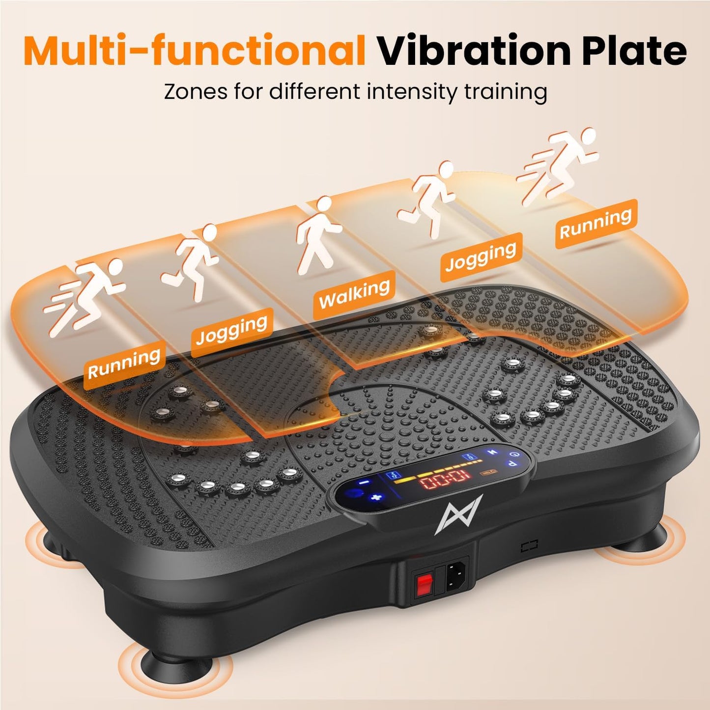 Vibration Plate Exercise Platform for Full Body Workouts