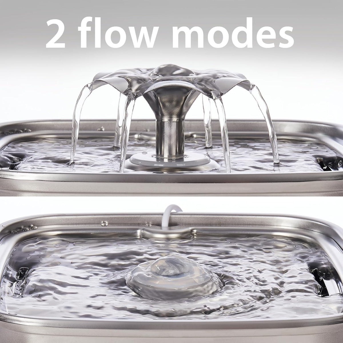 Stainless Steel Cat Water Fountain 108oz - Award Winner