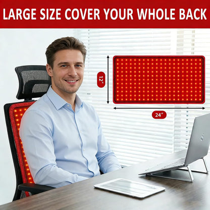Red Light Therapy Mat 660nm 850nm - 24 & 33 inch Options