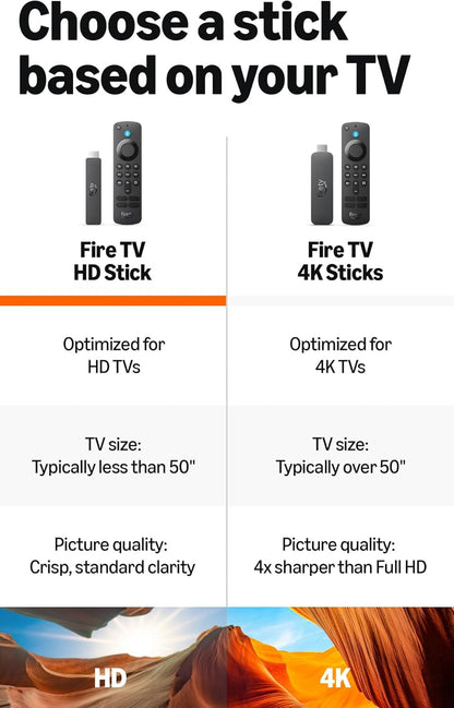 HD Streaming Stick with Alexa Voice Remote & Live TV