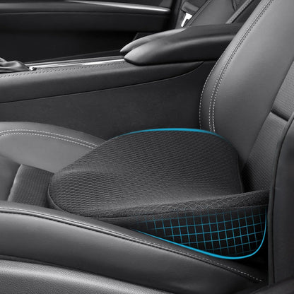 Memory Foam Car Seat Cushion - Ergonomic Driver Comfort