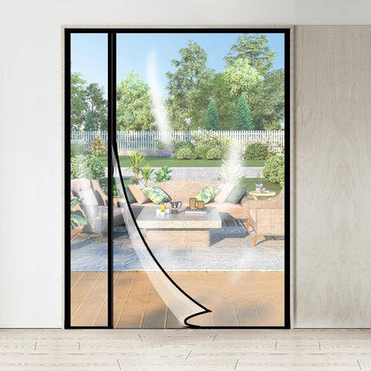 Insulated Door Curtain with Auto Closer | Multiple Sizes